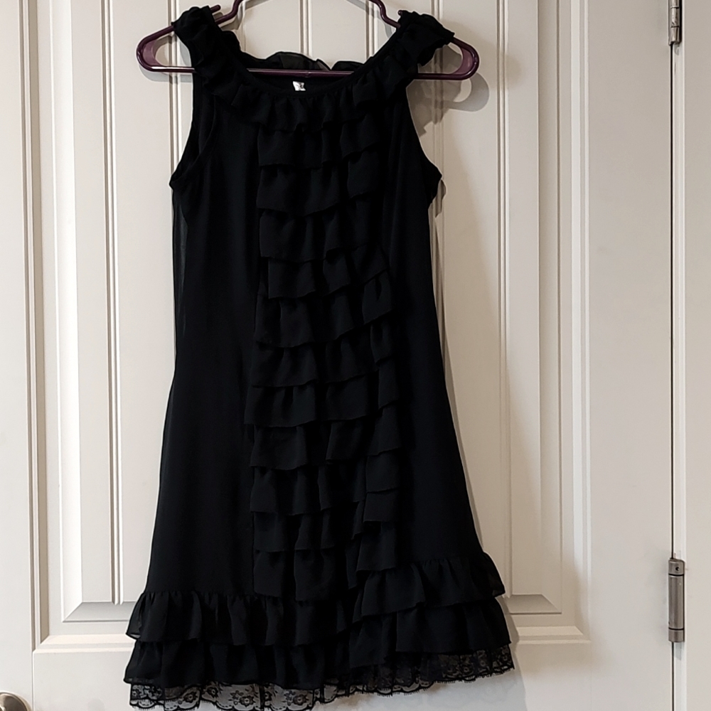 Girls Small Ruffle Dress